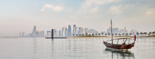 Dhow Boat, Doha, Qatar